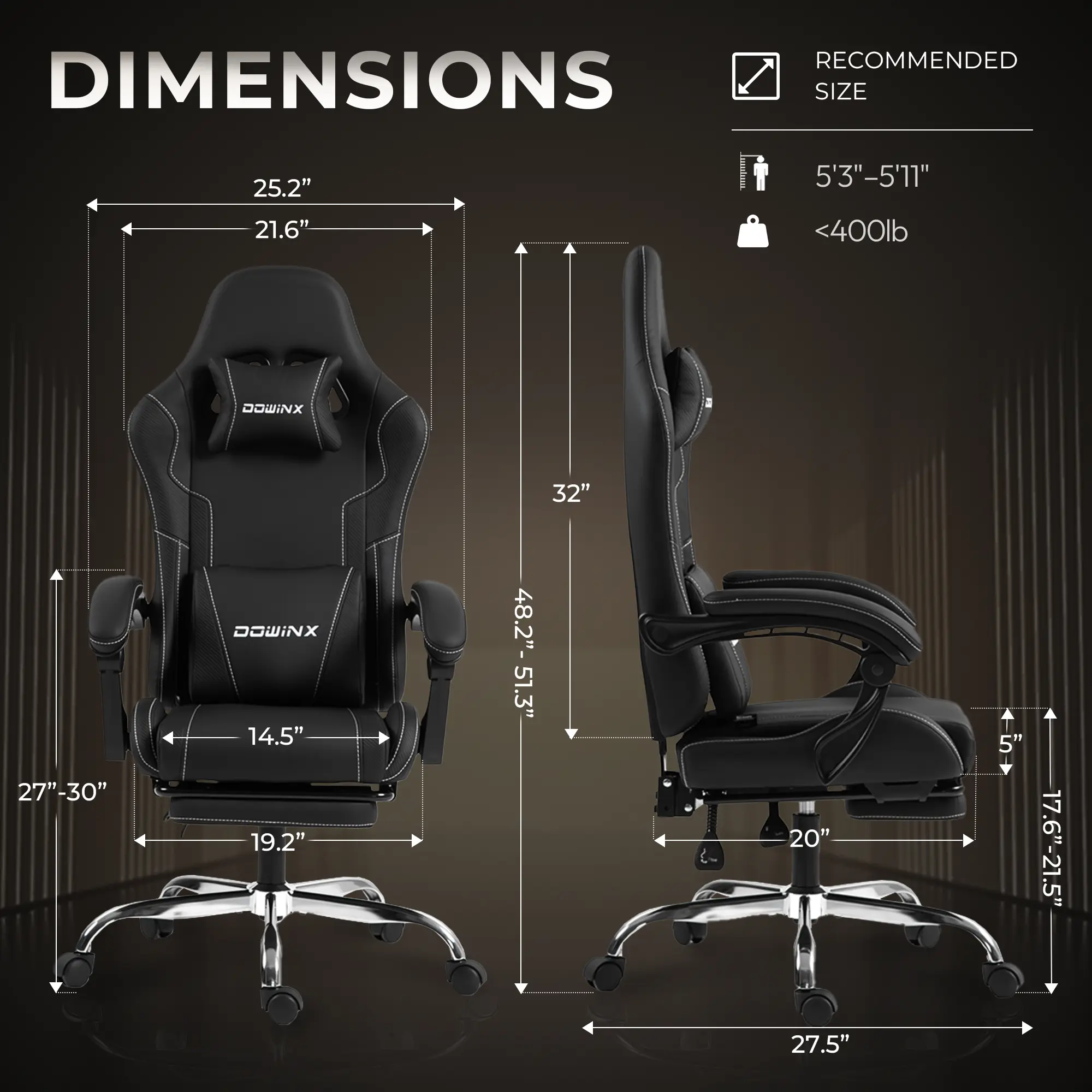 Dowinx New Product Series LS-6658C-Black - Image 2