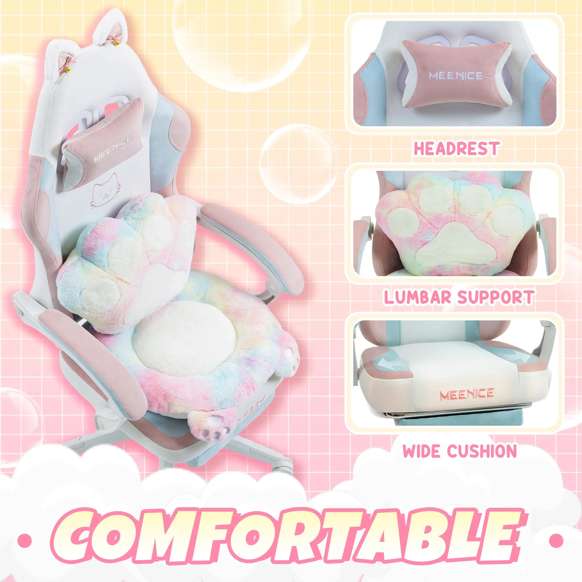 Dowinx Cute Series 88D52 Colored White - Image 9