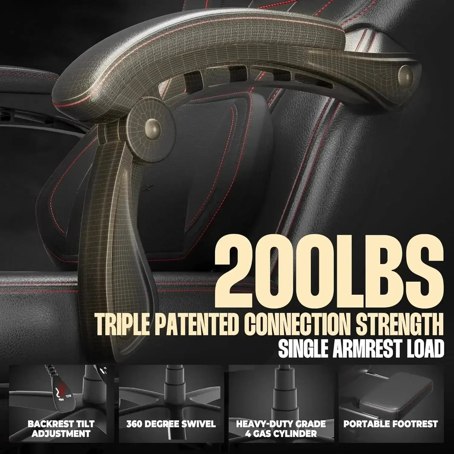 HEAVY-DUTY SERIES MB30 Black(PU) - Image 9