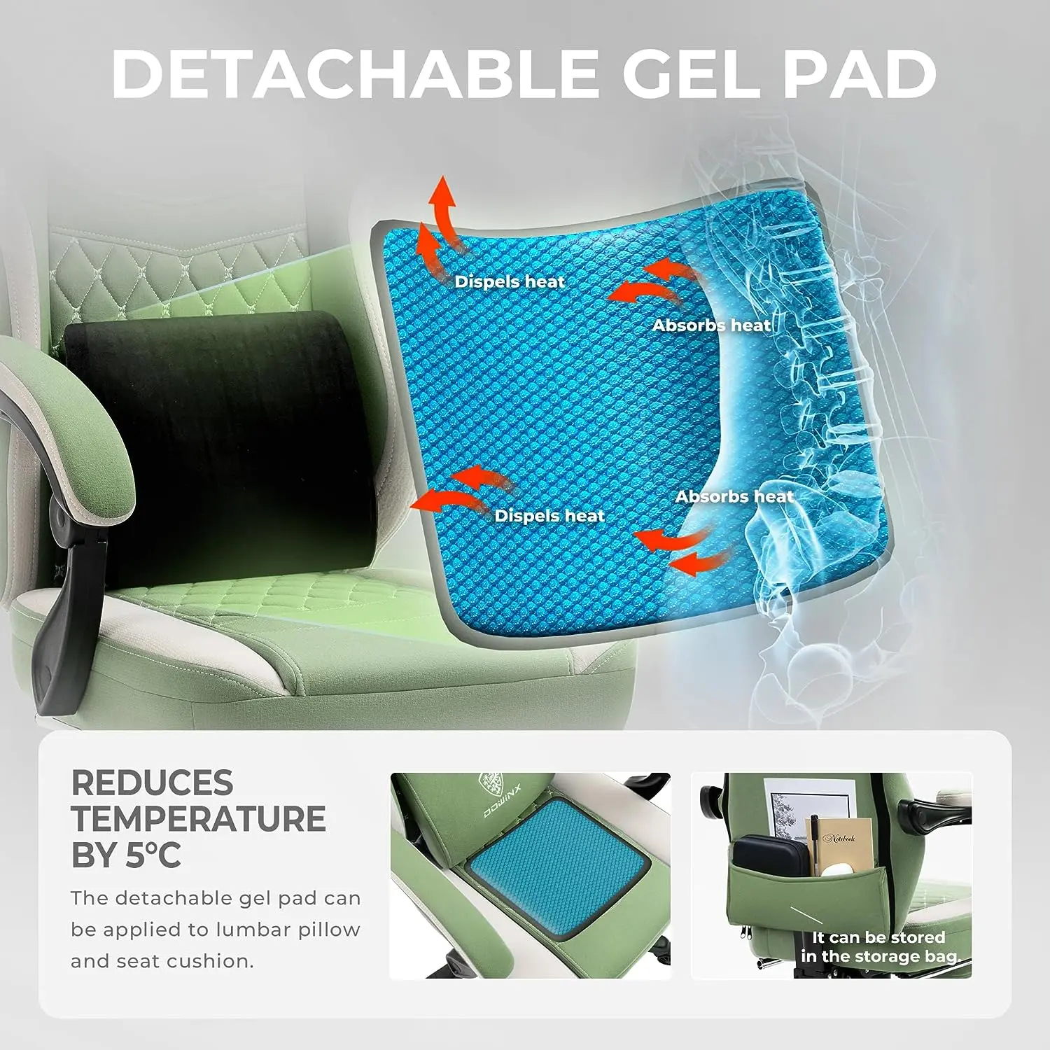 Dowinx Simple Series 6657D-Green - Image 3