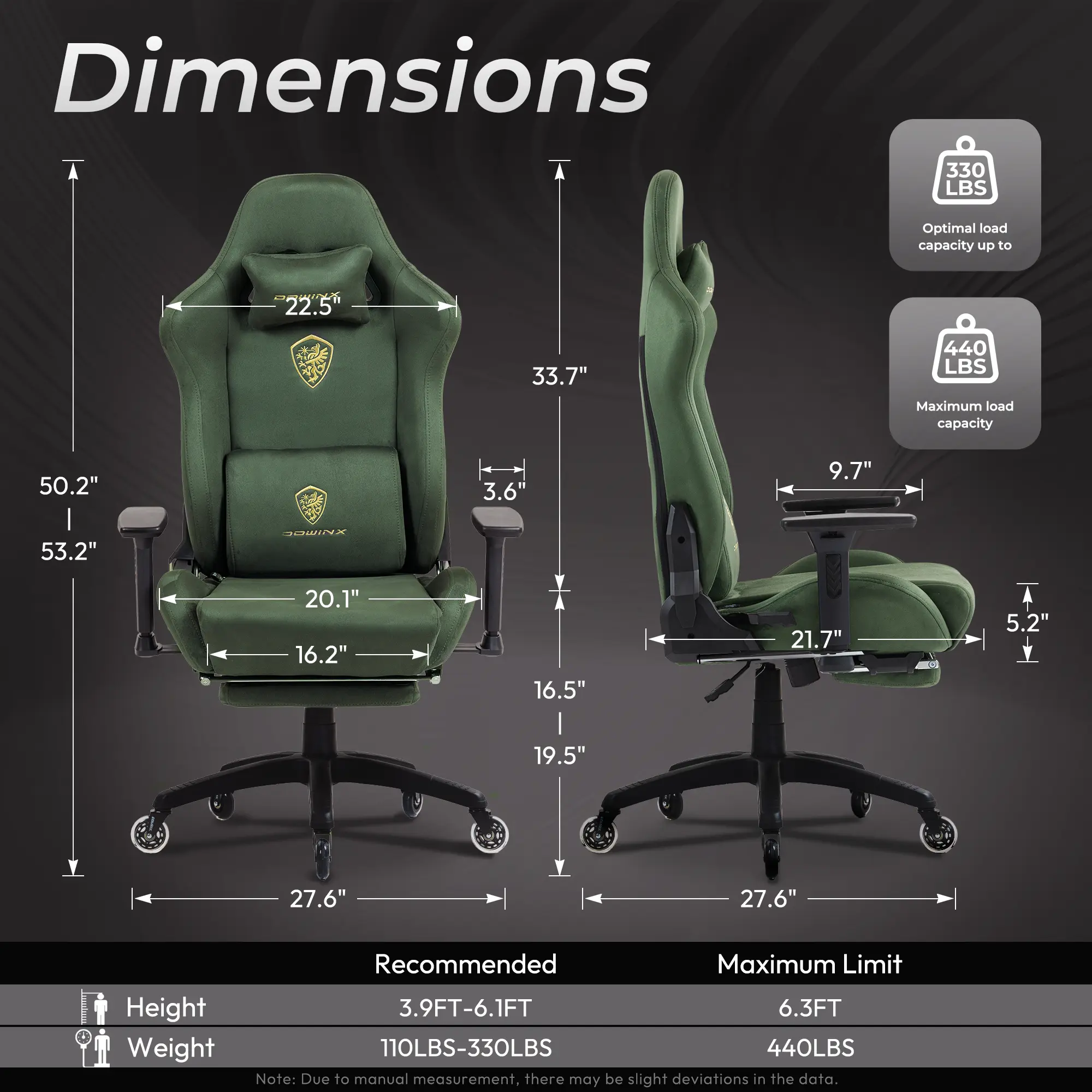Dowinx Luxury Series Suede LS-6668A Green - Image 3