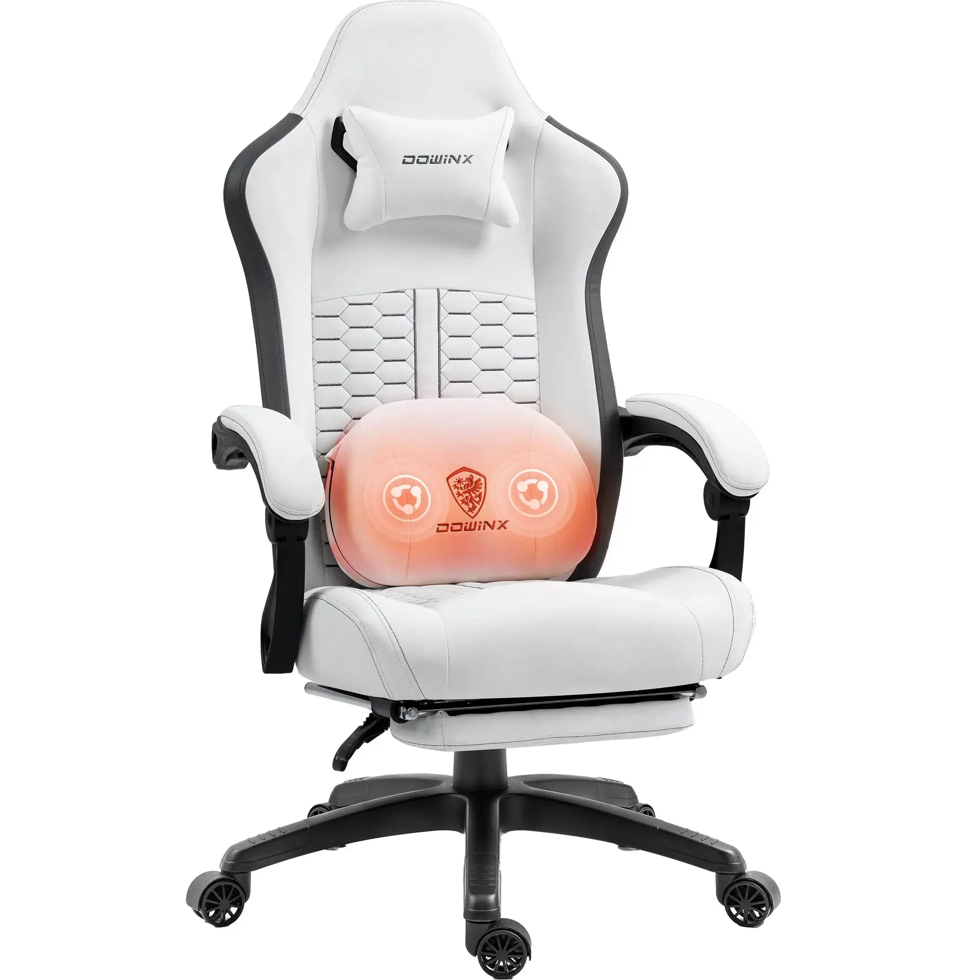 HEATED MASSAGE SERIES MB37 WHITE (PU)