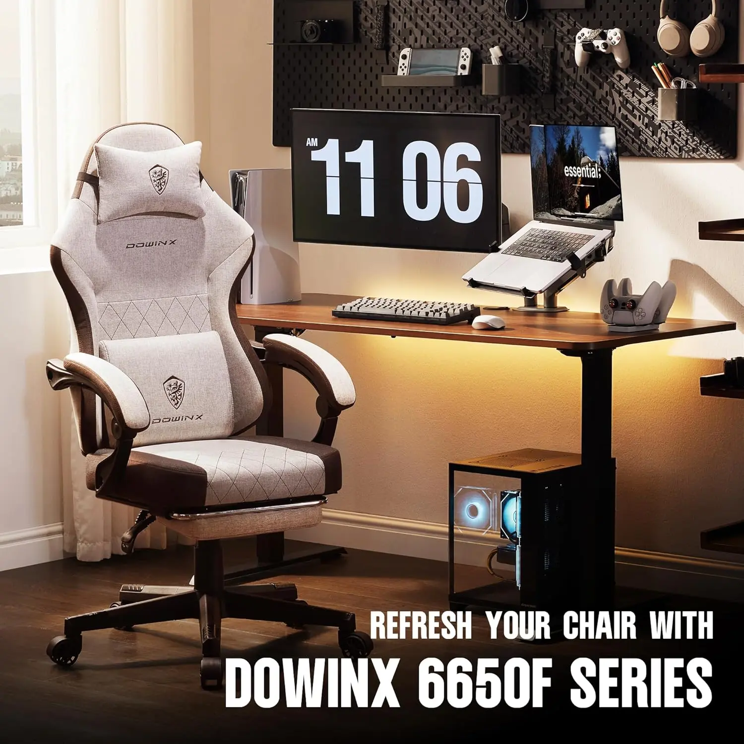 ERGONOMIC SERIES 6650F-Brown - Image 2