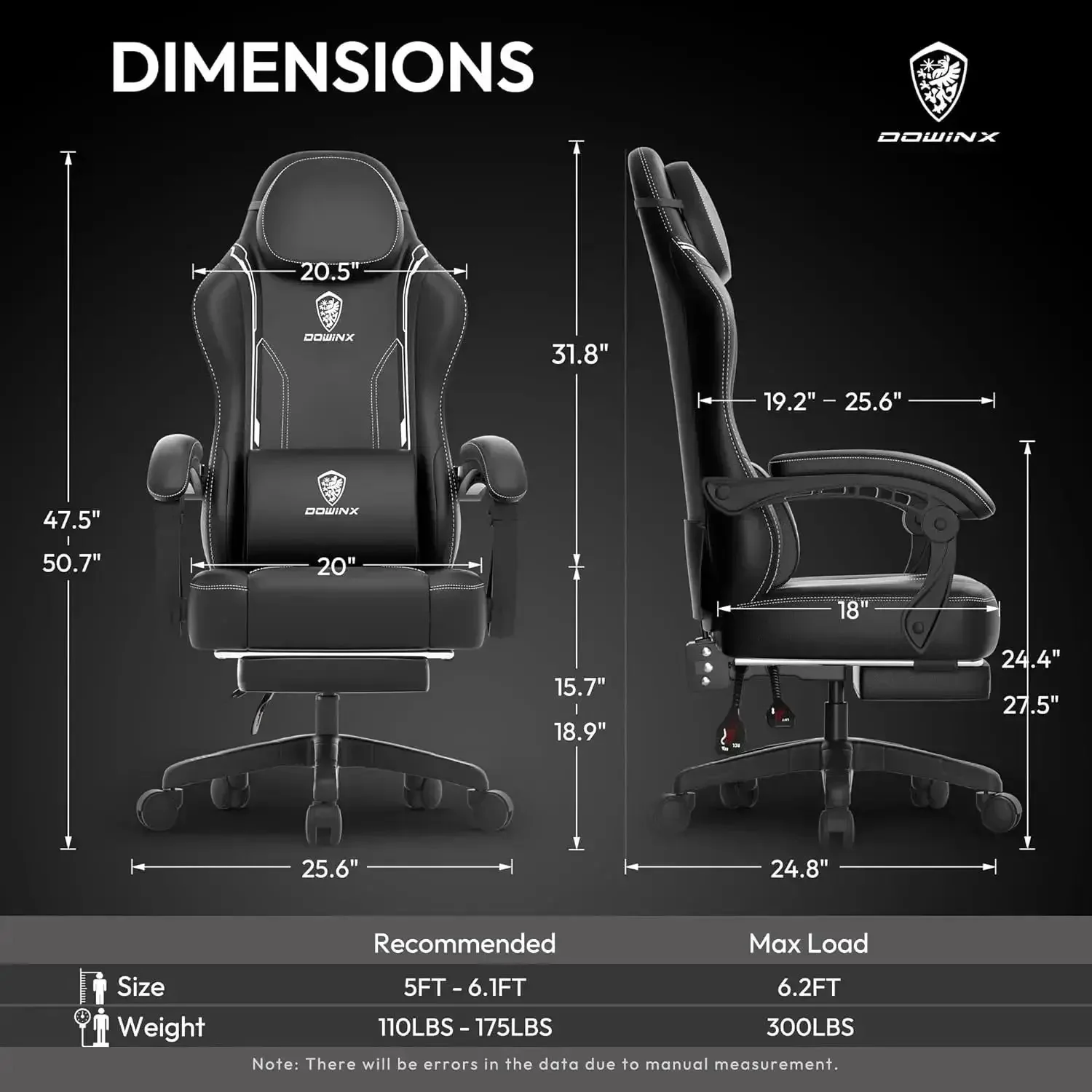 ERGONOMIC SERIES 66D50-Black - Image 8