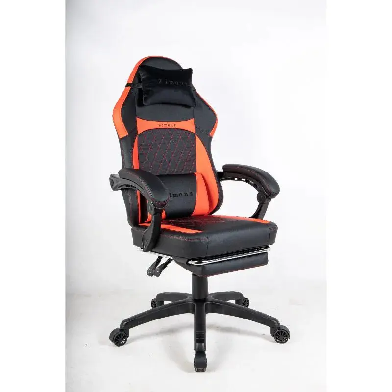 Zimous Gaming Chair with Retractable Footrest - Image 2
